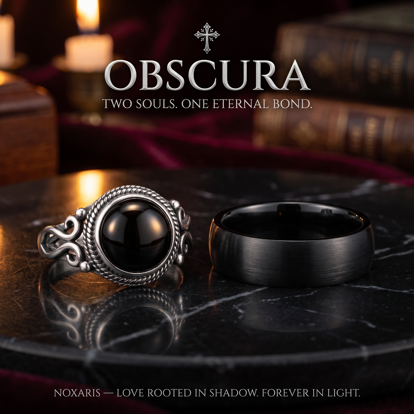 NOXARIS™–Anillos de Pareja